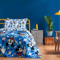 Cobertor Manta Infantil Solteiro Flannel Disney Mickey Mais - Andreza Enxovais Cobertor Manta Infantil Solteiro Flannel Disney Mickey Mais - Andreza Enxovais