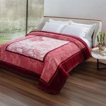 Cobertor / Manta King Estampado Raschel Plus - Jolitex