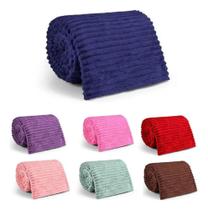Cobertor Manta Mantinha Soft Canelada Cama Casal Pad ul Cobertor Manta Mantinha Soft Canelada Cama Casal Pad ul