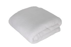 Cobertor manta microfibra 110 x 150 branca 100% poliéster - Hazime Enxovais