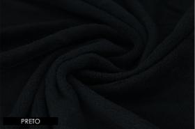 Cobertor manta microfibra 110 x 150 cm preto 100% poliéster