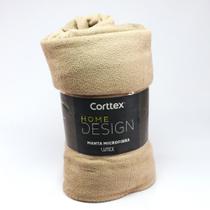 Cobertor Manta Microfibra Casal Home Design Corttex Antialérgico Super Macio e confortável Coberta - CORTTEX CASA