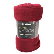 Cobertor Manta Microfibra Casal Home Design Corttex Antialérgico Super Macio e confortável Coberta - CORTTEX CASA