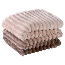 Cobertor Manta Microfibra Casal Queen Degradê 2,40x2,20m Fluffy Ultrasoft