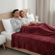 Cobertor Manta Microfibra Casal Queen Delicatta Fleece Toque de Flannel Macio 220x240cm Bolinha Micro Plush Cobertor Manta Microfibra Casal Queen Delicatta Fleece Toque de Flannel Macio 220x240cm Bolinha Micro Plush
