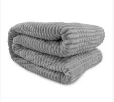 Cobertor / Manta Microfibra King Mont Blanc - Andreza Cinza Cobertor / Manta Microfibra King Mont Blanc - Andreza Cinza