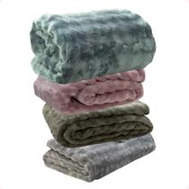 Cobertor Manta Neo Bubbles de 130 x 150 cm Solteiro Sortido