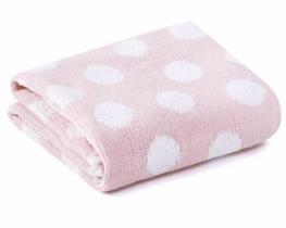 Cobertor/manta para bebê em tricô - enxoval - presente