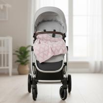Cobertor Manta Para Bebes Coraçoes Loani Poliester Macio