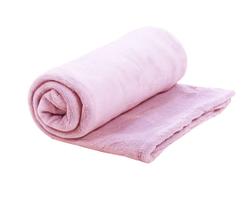 Cobertor Manta Pet 1,00 X 0,80 Aveludado Rosa bebê - Out Casa Confecções