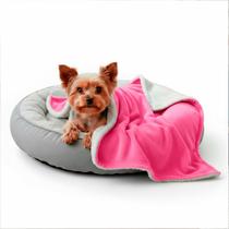 Cobertor Manta Pet Dupla Face: Conforto para Seu Cachorro e Gato