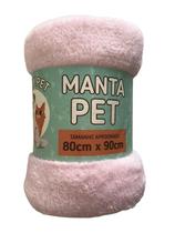 Cobertor Manta Pet Microfibra Cachorro ou Gato 0,80 x 0,90
