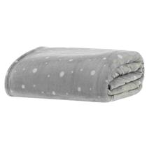 Cobertor/Manta Queen Blanket Vintage Prata Poá Kacyumara Cobertor/Manta Queen Blanket Vintage Prata Poá Kacyumara
