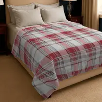 Cobertor Manta Queen Veludo Fleece Antialérgico Comfort