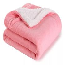 Cobertor Manta Soft Bebê Dupla Face Macio Sherpa e Microfibra - Harumi Enxovais