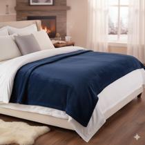 Cobertor Manta Soft Casal 2,20x1,80 Microfibra Fleece Quente Cobertor Manta Soft Casal 2,20x1,80 Microfibra Fleece Quente