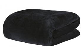Cobertor Manta Solteiro Blanket 300 Grafite Kacyumara