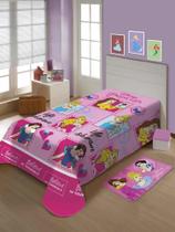 Cobertor Manta Solteiro Jolitex Disney Plus M Amigas Princes