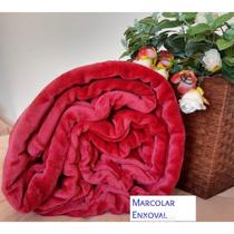 Cobertor Manta Super Soft 300 g/m² Queen Malbec Sonhare - Sultan