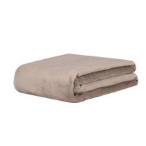 Cobertor Manta Super Soft 300g Casal 1,80mx2,20m Caqui Sonhare