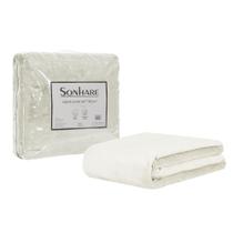 Cobertor Manta Super Soft 300g Casal 1,80mx2,20m Off-White Sonhare Cobertor Manta Super Soft 300g Casal 1,80mx2,20m Off-White Sonhare