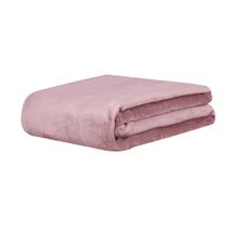 Cobertor Manta Super Soft 300g Casal 1,80mx2,20m Rose Sonhare Cobertor Manta Super Soft 300g Casal 1,80mx2,20m Rose Sonhare