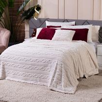 Cobertor Manta Zurique Trançado Avulso SOLTEIRO Dupla Face Mantinha Plush Fleece Sherpa Trançada Alto Relevo Flannel Toque Macio Lã de Carneiro