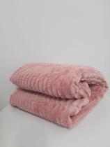 Cobertor Mantinha Canelada Casal Quentinha 1,80 x 2,20