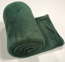 Cobertor /Mantinha Casal Padrão mantinha Lisa de microfibra verde - do lar decoração