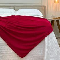 Cobertor Mantinha Lisa Microfibra 1,80 x 2,00 Mantinha Super Macia e Quentinha Para Cama e Sofá