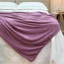 Cobertor Mantinha Lisa Microfibra 1,80 x 2,00 Mantinha Super Macia e Quentinha Para Cama e Sofá