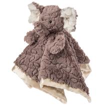 Cobertor Mary Meyer Putty Nursery Elephant com 13 x 13 polegadas