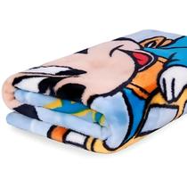 Cobertor Mickey Carrinho Disney Baby Para Menino Manta Infantil Masculino Berço Cama Antialérgico Jolitex Azul