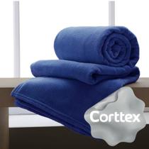 Cobertor Microfibra King Manta Coberta Corttex Home Design Antialérgico 2,20x2,40 Acqua / Verde - CORTTEX CASA