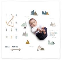 Cobertor Monthly Milestone Miaoberry Organic Cotton Boy Cobertor Monthly Milestone Miaoberry Organic Cotton Boy