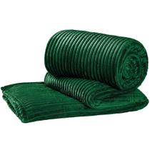 Cobertor Napoli Queen Manta Canelada Luxo 1 Peça Verde Esm Cobertor Napoli Queen Manta Canelada Luxo 1 Peça Verde Esm