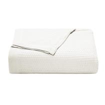 Cobertor Nautica Baird Collection 100% algodão King White Cobertor Nautica Baird Collection 100% algodão King White