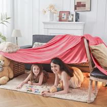 Cobertor NEWCOSPLAY Super Soft Coral Pink Flannel Fleece King