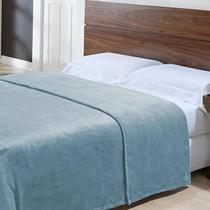 Cobertor Niazitex Toque de Seda 150x220 cm Azul Céu