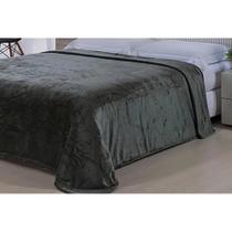 Cobertor Niazitex Toque de Seda 180x220cm Preto Casal