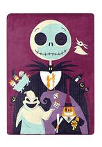 Cobertor Northwest Nightmare Before Christmas Throw 117x152cm