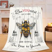 Cobertor Nozdewu Bee Inspiring Honey Bee Fleece Throw 100x125cm