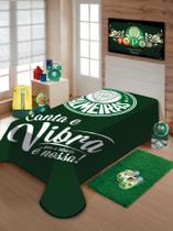 Cobertor Oficial Palmeiras Torcida que Canta e Vibra Jolitex Cobertor Oficial Palmeiras Torcida que Canta e Vibra Jolitex