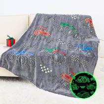 Cobertor OHOIT Glow in Dark Truck Fleece 127x152 cm
