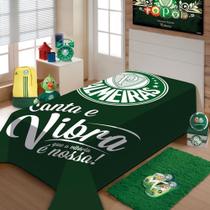 Cobertor Palmeiras Casal Raschel