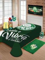 Cobertor Palmeiras Solteiro Raschel Jolitex Vitória É Nossa