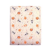 Cobertor para bebê flaneladinho safari bege Cobertor para bebê flaneladinho safari bege