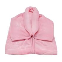 Cobertor para Bebê Saco de Dormir com Botão e Zíper Em Relevo Jolitex