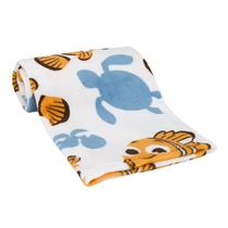 Cobertor para bebês Disney Finding Nemo Crush & Squirt Turtle Soft Cobertor para bebês Disney Finding Nemo Crush & Squirt Turtle Soft