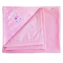 Cobertor Para Boneca Laço de Fita Pink 47x 58cm